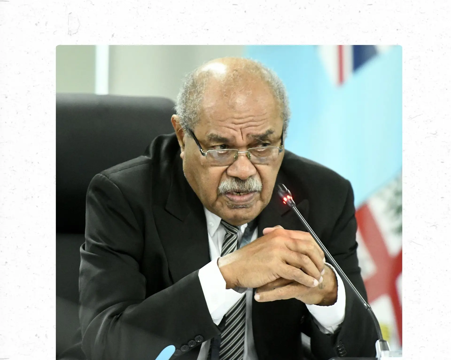 Constitutional Review Commission chairperson Sevuloni Valenitabua.