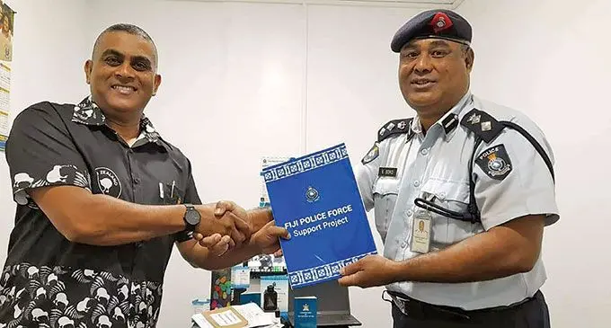 Video Recording Interview (VRI) equipment was handed over at the Labasa Police Station on June 3, 2022.  