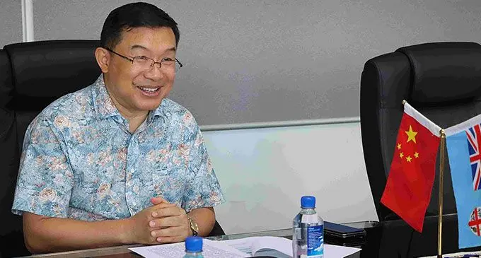 H.E Mr. Zhou Jian, the Ambassador of the People's Republic of China to Fiji. Photo: DEPTFO
