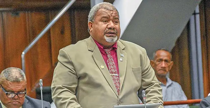Minister for Youth and Sports Jese Saukuru. Photo: Ronald Kumar