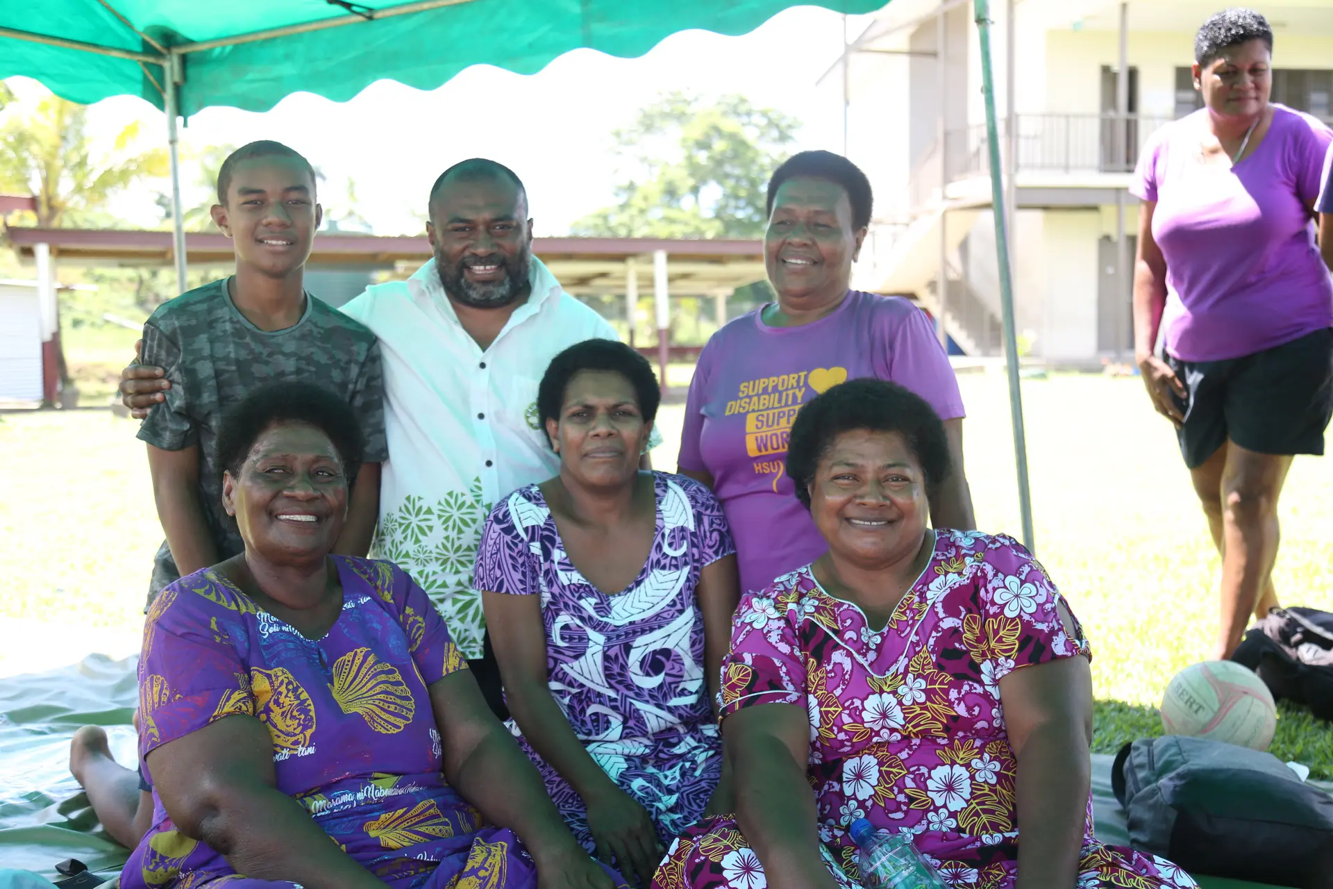 Minister for Health and Medical Services Hon. Dr Ifereimi Waqainabete with friends and families of nurses and midwives during the WHO International Year of the Nurse &amp; the Midwife Celebration. Photo: Kelera Sovasiga