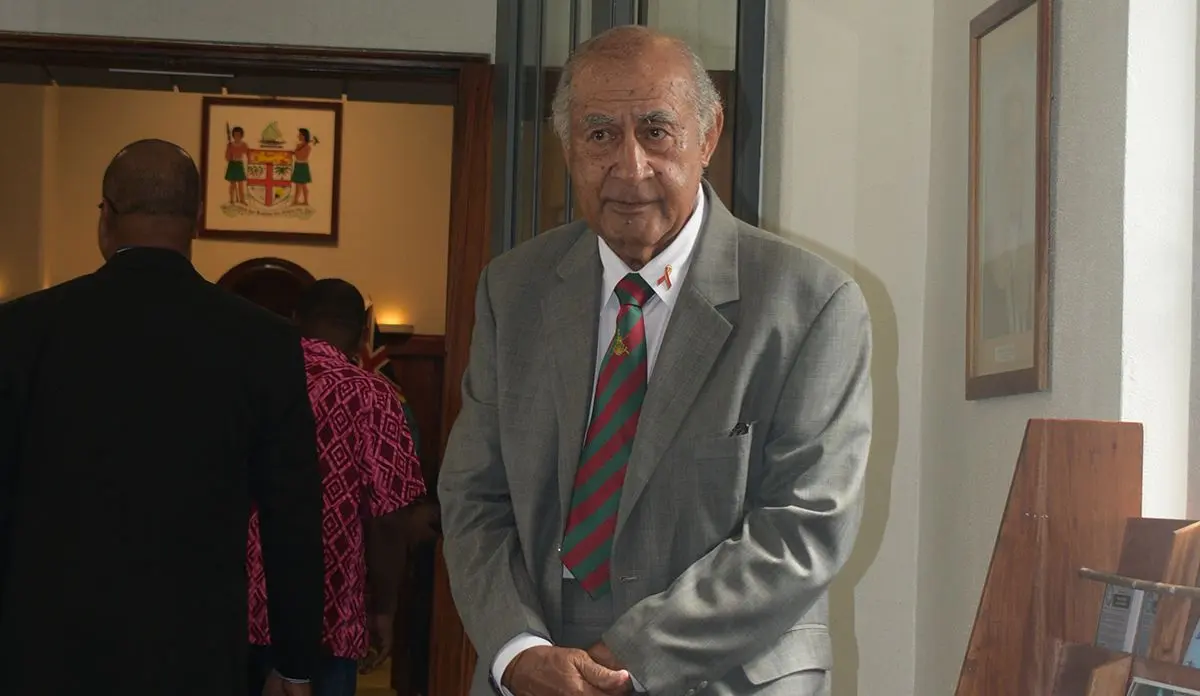 Newly elected Speaker of Parliament Ratu Epeli Nailatikau at the parliament house on February 11,2019.Photo:Simione Haravanua.