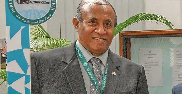 Minister for Public Works, Ro Filipe Tuisawau. Photo: Parliament of Fiji