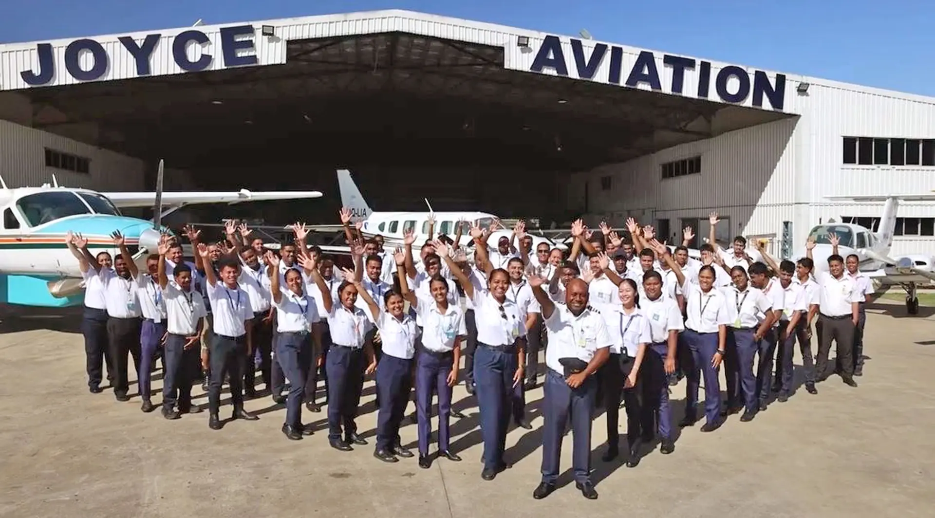 Aviation students, 