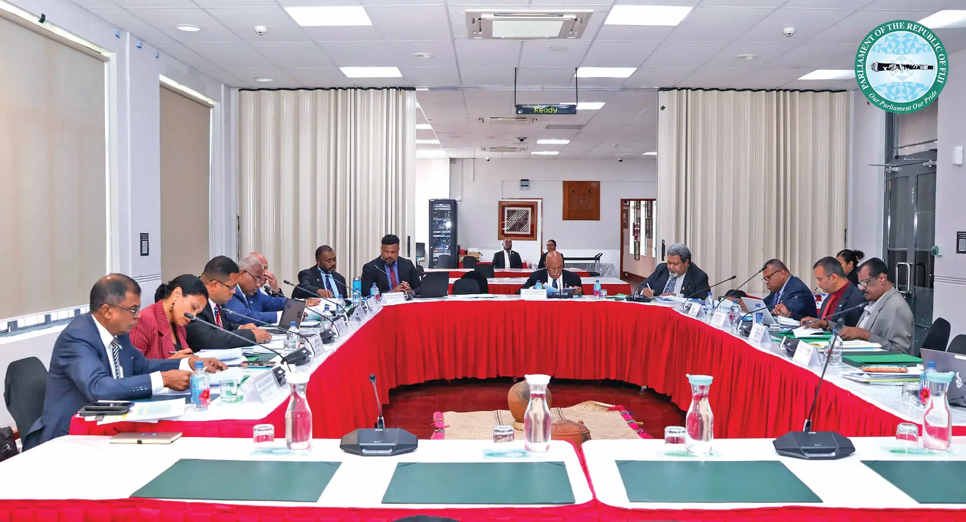 Members of the Special Committee on the Constitution Amendment Bill discussing the proposed amendments of the Constitution on October 13, 2026 on October 13, 2026.