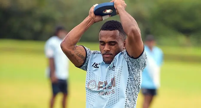 Fiji Airways Fijian 7s playmaker Terio Tamani during training at Bidesi Park, Suva on June 25, 2019. Tamani is likely to be one of the senior players for the Pacific Games in Samoa next month.  .  Photo: Ronald Kumar