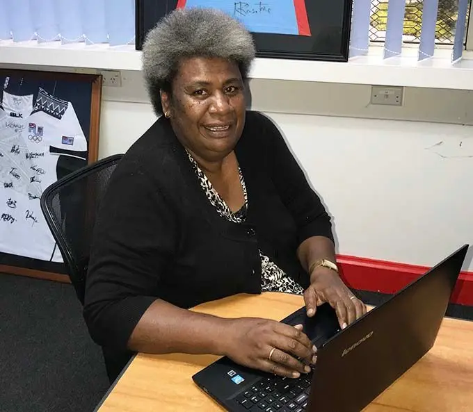 Fiji Sun Publications editor Karalaini Waqanidrola.
