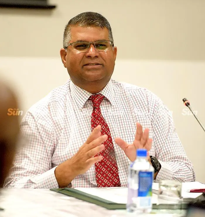 The Reserve Bank of Fiji Governor Ariff Ali on April 19, 2022. Photo: Ronald Kumar