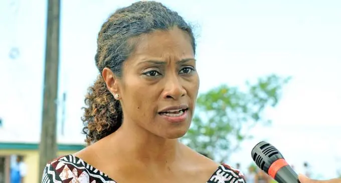 Peoples Democratic Party Presaident Lynda Tabuya.  Photo: Ronald Kumar.