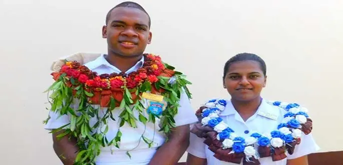 Vashist Muni College heads Seveci Rokotakala and Nilufa Begum Khan. Photo: Vashist Muni College