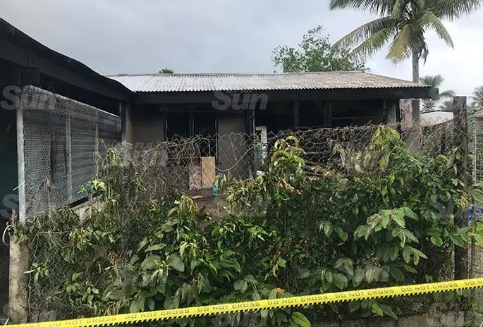 The flat where the family were saved. Photo: Ilaijia Ravuwai