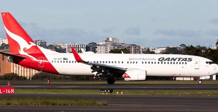 Qantas Boeing 737-838.