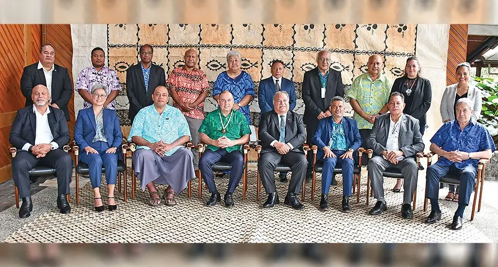 2024 Forum Foreign Ministers Meeting participants at the Pacific Islands Forum Secretariat Office in Suva on August 9, 2024. Photo: Ronald Kumar