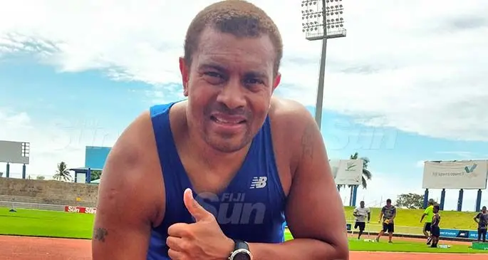 Isireli Naikelekelevesi at the ANZ Stadium, Suva on January 23, 2021. Photo: Simione Haravanua