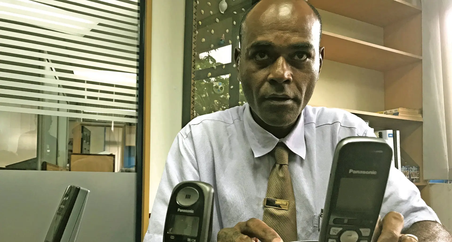 Telecommunications Authority of Fiji Acting Manager  Tevita Navila at a press conference on Tuesday  February 27, 2018.