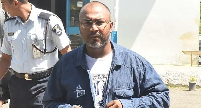 Vishal Rohit Prasad outside the Nadi Magistrates Court on February 25, 2019.  Photo: Nicolette Chambers