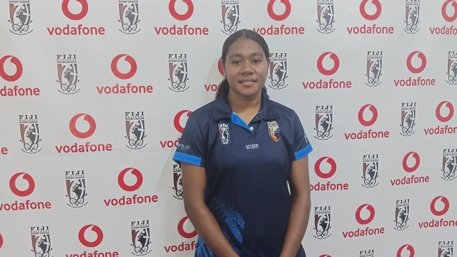 Fiji Bulikula's lone local­based player Naomi Tegu.
