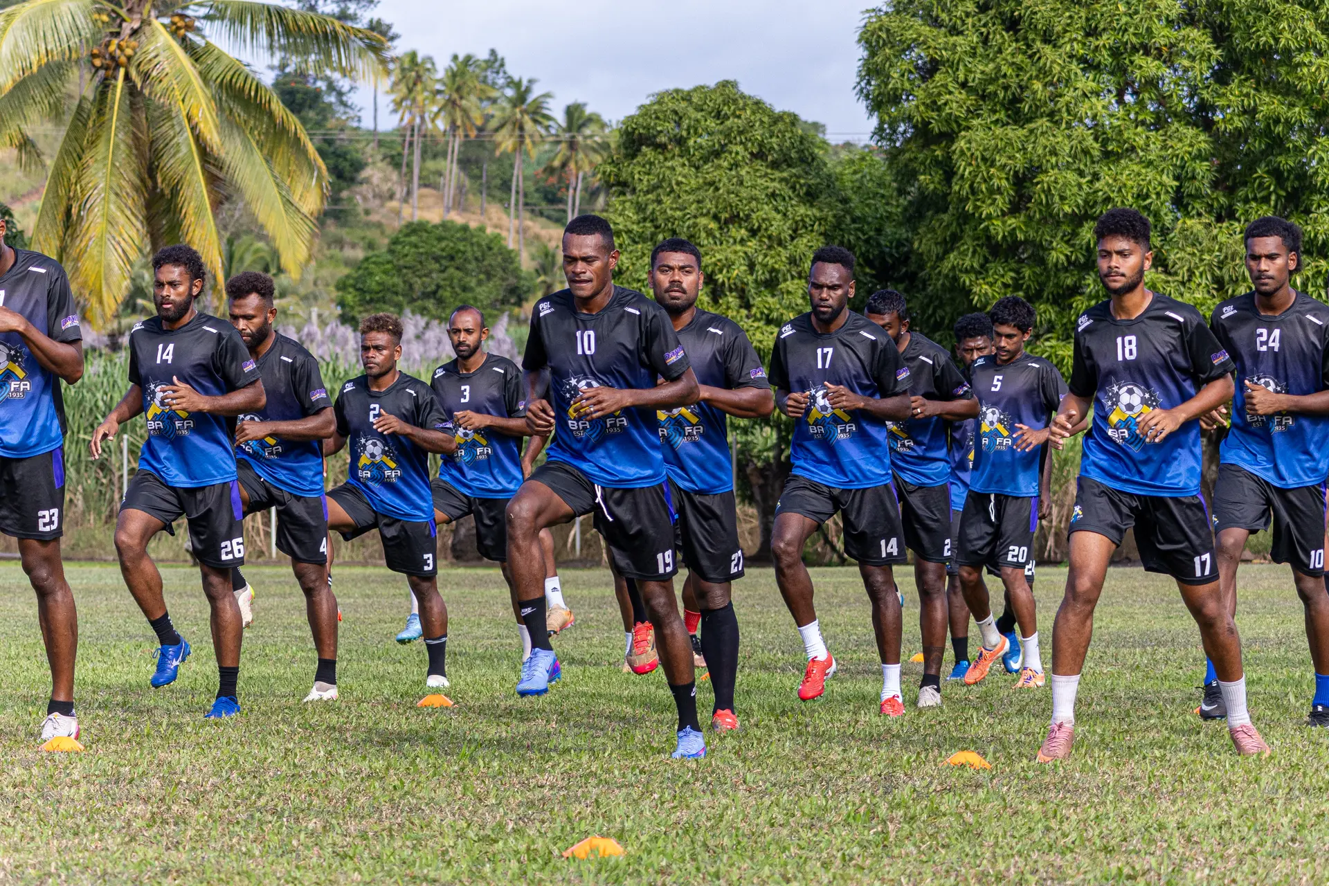 Ba players during their training session at Bocalevu Muslim School on June 23, 2026.