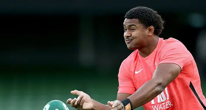 FIJI Water Flying Fijians lock Setareki Turagacoke. Photo: Fiji Rugby