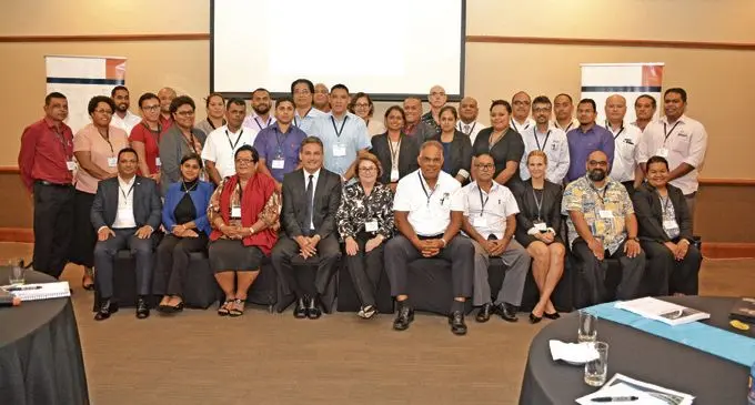 Participants of the Pacific Corporate Governance Institute Action Planning workshop organised by the International Finance Corporation, a member of the World Bank Group at the Grand Pacific Hotel on Tuesday, March 6, 2018.