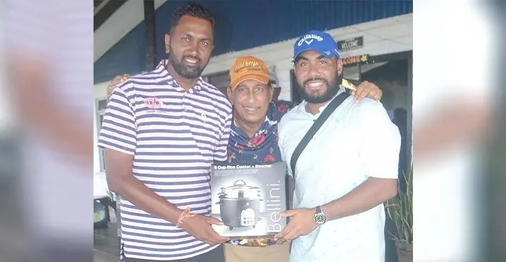 From left: Amitesh Chandra, Raymond Singh and Justin Ho. Photo: Waisea Nasokia