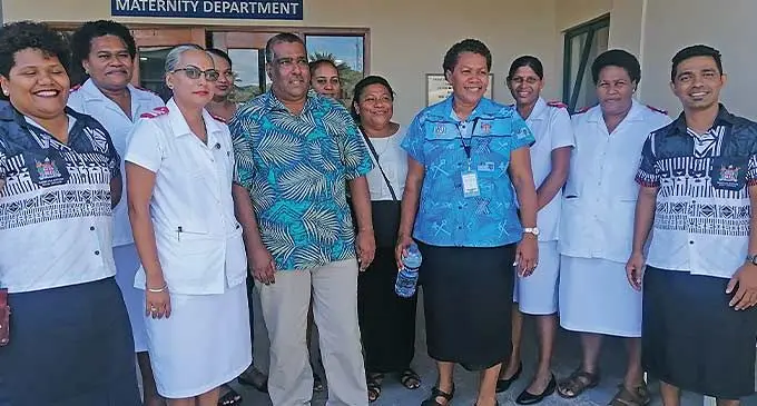Medical staff of Sigatoka Hospital. Photo: Merelki Nai