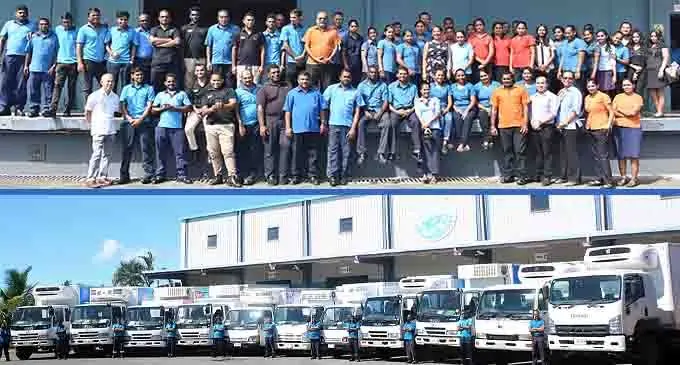 Top Image: Yees Cold Storage Seafood Limited staff celebrate 30 years of the company’s hard work and achievements. Photo: Mereleki Nai. Bottom Image Source: www.yeesfiji.com