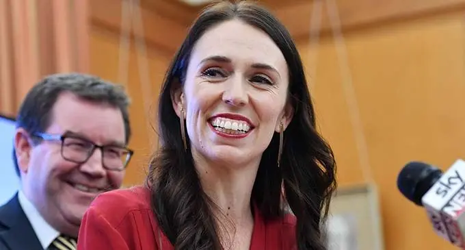 New Zealand's Prime Minister Jacinda Ardern