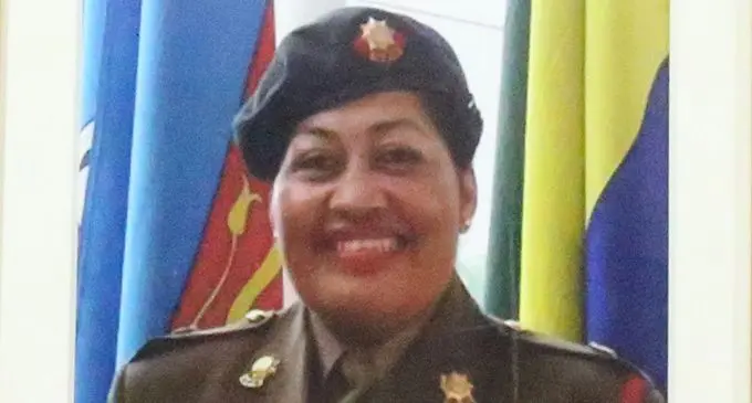 The late Major Amelia Tadu 