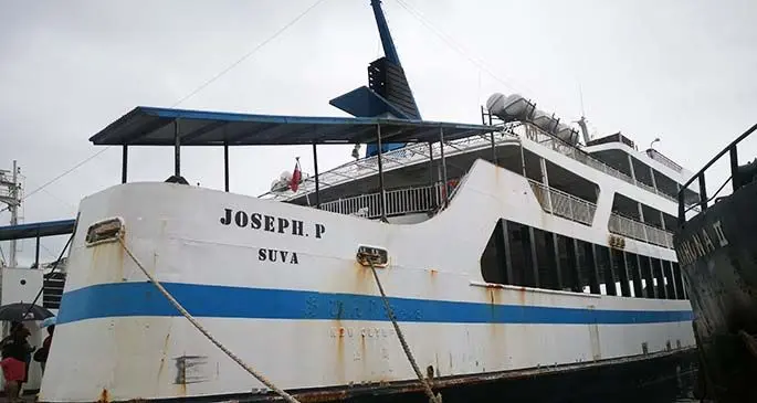 Joseph P is one of Goundar Shipping vessels now anchored at Suva harbour