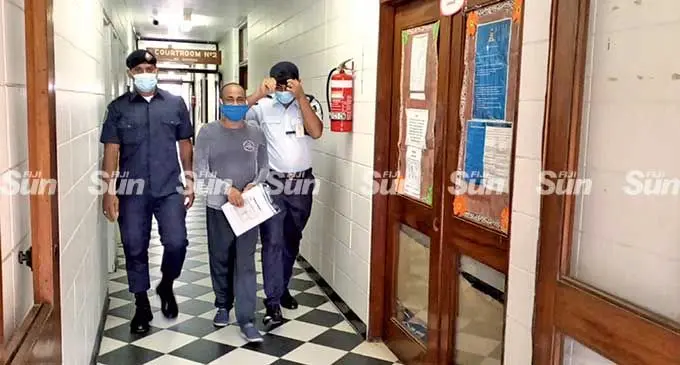 Mohammed Masum. (centre)  in Court 