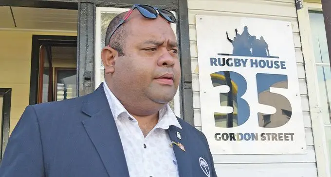 Simione Valenitabua, Fiji Rugby Union's interim administrator. Photo: Ronald Kumar