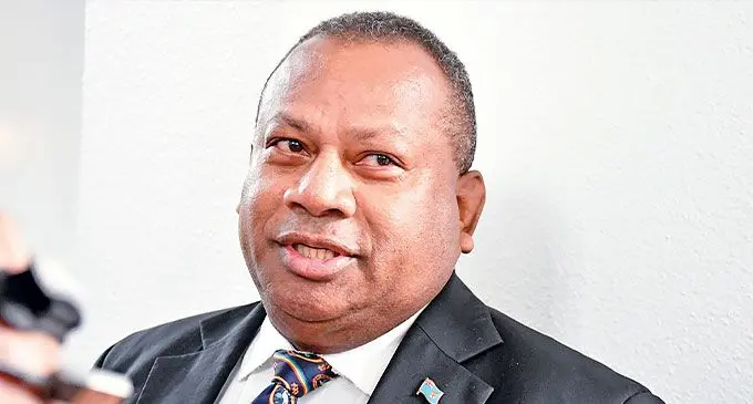 Leader of Opposition Inia Seruiratu.