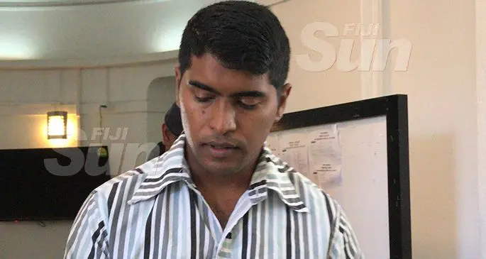 Rajiv Padyachi outside High Court in Suva on November 29, 2019.Photo: Ashna Kumar