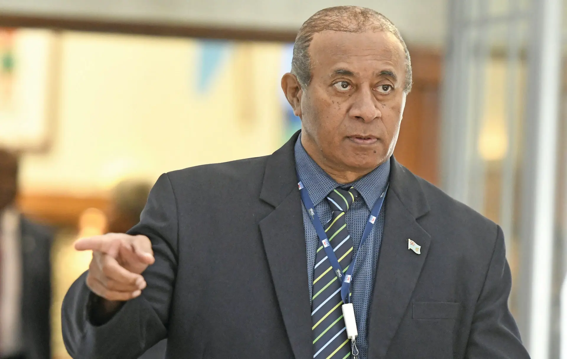 Transport Minister Ro Filipe Tuisawau.