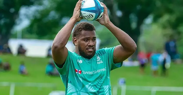 Swire Shipping Fijian Drua hooker Tevita Ikanivere. Photo: Fijian Drua Media