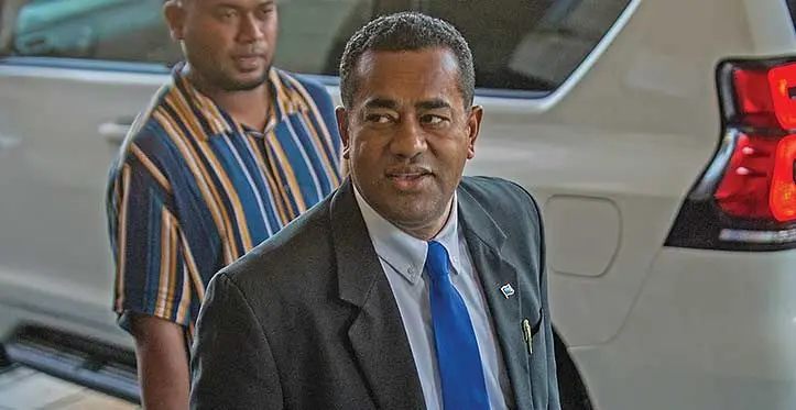 New Attorney-General Filimoni Vosarogo. Photo: Leon Lord