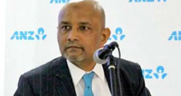 ANZ Fiji Country Head Saud Minam.