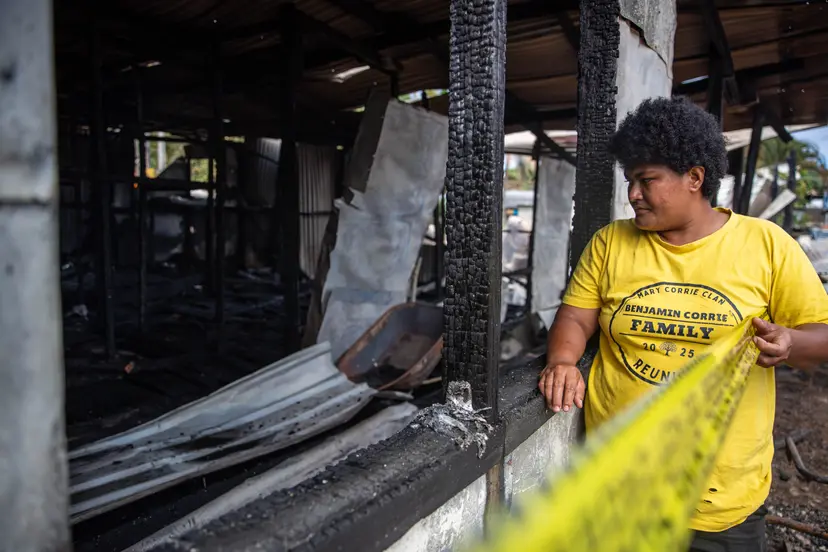 Family escapes morning fire, loses everything