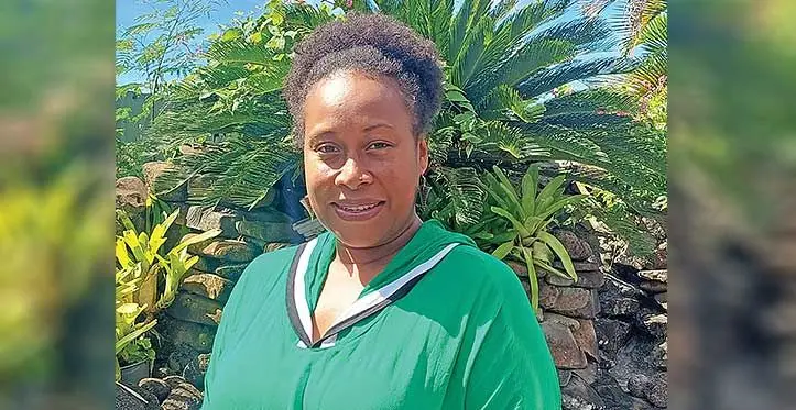 Advanced Eye and Ear Care Clinic founder Doctor Senata Tinaiseru at the Business Assistance Fiji workshop in Ba on March 31, 2023. Photo: Salote Qalubau