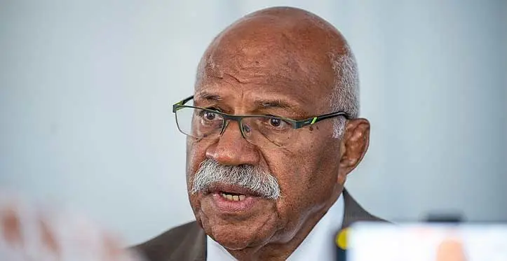 Prime Minister Sitiveni Rabuka. Photo: Leon Lord