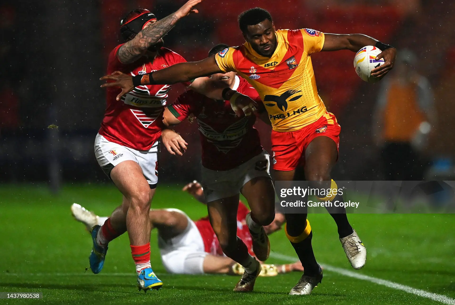 Former Papua New Guinea (PNG) Kumuls winger Jimmy Ngutlik