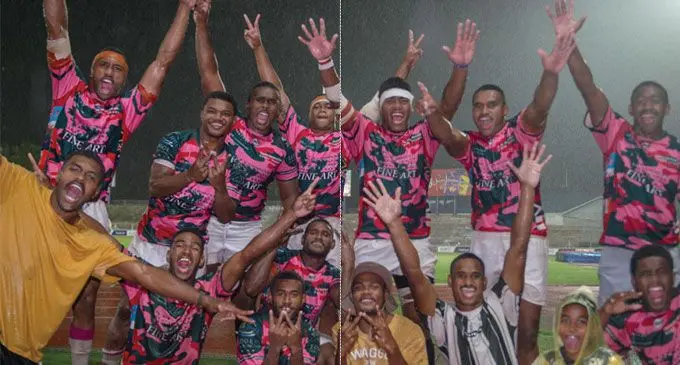Fiji Sports Council Under-20 Suva leg champions Veiyasana Providers at the HFC Bank Stadium on November 31, 2024.  Photo: Josua Buredua