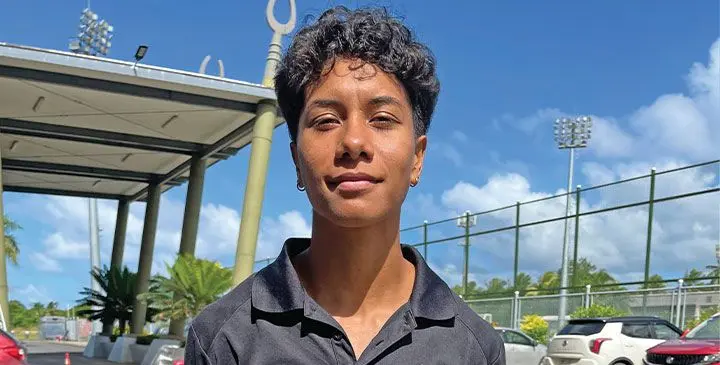 Fiji women sprinter Heleina Young in Suva on May 16, 2025. Photo: loane Asioli
