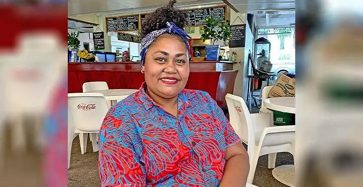 Palm Court Bistro barista, Vilisita Mokura Photo: Jernese Macanawai