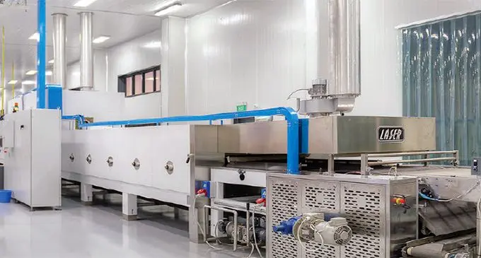 Punjas Biscuit Production Line. 