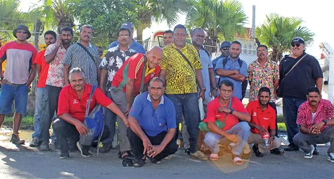 Central Bus drivers. Photo:Simione Haravanua.