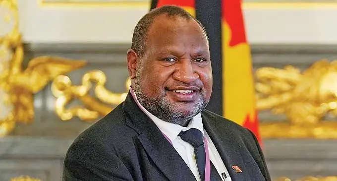 Papua New Guinea’s Prime Minister James Marape.