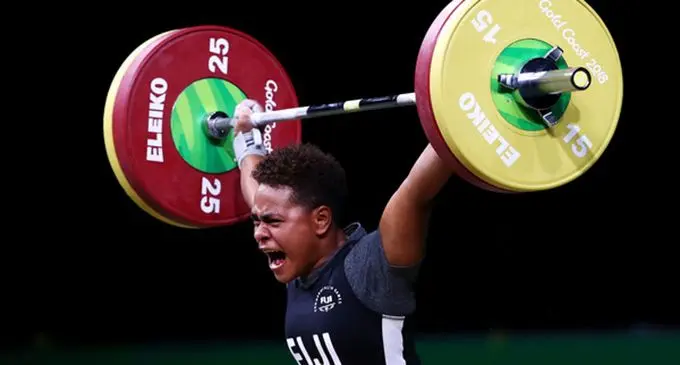 Apolonia Vaivai during the Gold Coast 2018 Commonwealth Games on April 8, 2018.