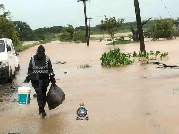 Heavy rain is forecast today and may cause flooding. Please keep children safely indoors and avoid crossing flooded rivers and creeks. Stay safe.